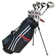 Prosimmon Golf X9 V2 Tall +1 In. Mens Graphite and Steel Golf Club Set and Bag - Stiff Flex