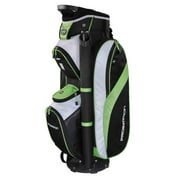 Prosimmon Tour 14 Way Cart Golf Bag for Men, Black/Green