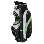 Prosimmon Tour 14 Way Cart Golf Bag for Men, Black/Green