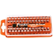 Proskit 58 Piece Precision Electronic Screwdriver Bit Set