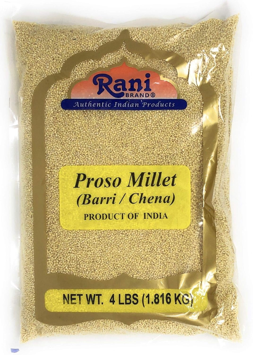 Proso Millet (Panicum Millaceum) Whole Ancient Grain Seeds 4 Pound