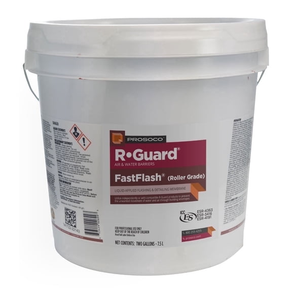 Prosoco R-Guard FastFlash Roller Grade - Liquid Flashing Membrane, Flashing Membrane Industrial Sealant