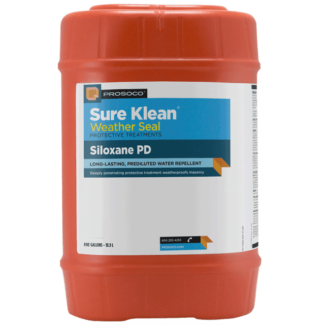 Prosoco Sure Klean Weather Seal Siloxane PD Stone Sealant, Concrete