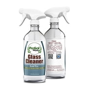 Prosol Works Glass Cleaner 16 oz - All Purpose Cleaning Spray for Glass Doors, Windows, Mirrors & Chrome Surfaces