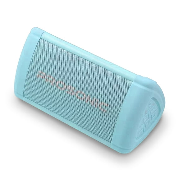 Prosonic BT3 Portable Wireless Bluetooth Speaker with 10W Stereo Sound & Bass Boost -Rich Sound & Intense Bass -Bluetooth 5.0 -Microphone -IPX5-14 Hour Playtime - in & Outdoor Speaker (Blue)