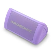 Prosonic BT3 Portable Wireless Bluetooth Speaker with 10W Stereo Sound & Bass Boost -Rich Sound & Intense Bass -Bluetooth 5.0 -Microphone -IPX5-14 Hour Playtime - in & Outdoor Speaker (Purple)