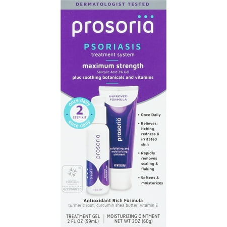Prosoria Psoriasis Treatment Kit - Treatment Gel and Moisturizing Ointment - 1 | CVS