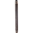thumbnail image 1 of WORLDWIDE SOURCING 1/8X11/2 Standard Pipe Nipple, 1/8 in, Threaded, 1-1/2 in L, Steel, Black Oxide, 1 of 1