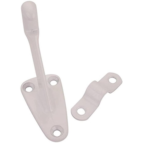 Wht Fin Zinc Bracket Handrail Pro Source Handrail Bracket 23257WHB3L-PS