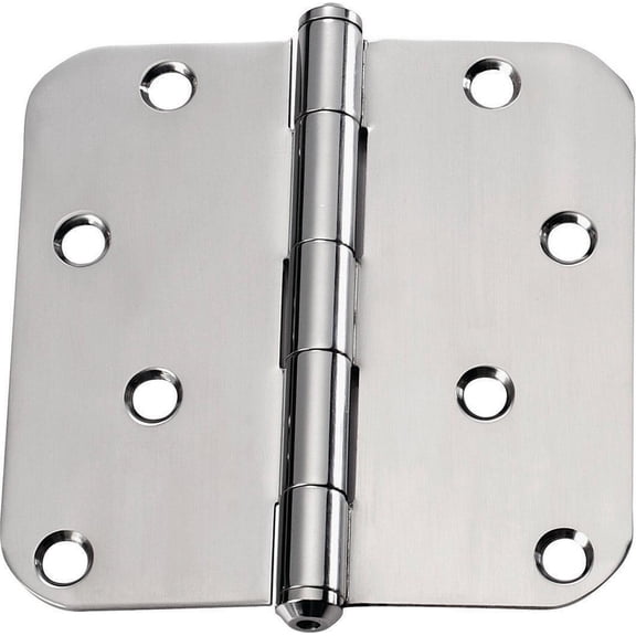 Prosource 2792638 4 x 4 in. Door Hinge Thick Leaf - Stainless Steel Polished