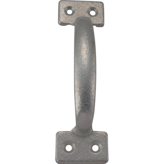ProSource 4895488 Utility and Door Pull, 6-1/2 in L x 1-3/4 in W, Steel, Galvanized