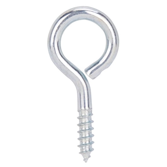 Prosource 5772843 0.28 x 1.12 in. Medium Screw Eye, Steel, Bright Zinc Plated