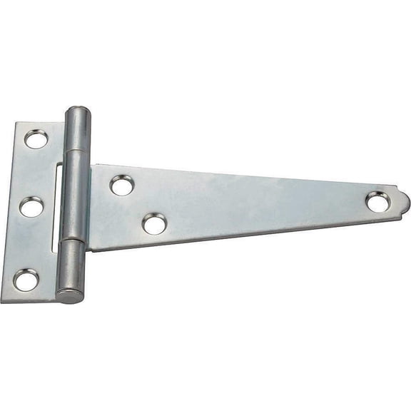 Prosource 616334 2 in. Light Duty T Hinge, Steel-Zinc Plated