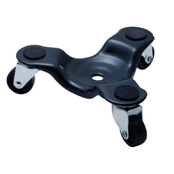 ProSource 3-TRI-6-PS Furniture Dolly, 130 lb, 6 in L, Steel, Black