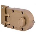 thumbnail image 1 of PROSOURCE 6296404-PS Single Cylinder Jimmy Proof Lock, 2 Keys, Keyed Different, 5, Brass, 1 of 1