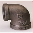 thumbnail image 1 of Prosource B90R 32X25 Reducing Pipe Elbow, 1-1/4 x 1 in, FIP, 90 deg Angle, Malleable Iron, SCH 40 Schedule, 1 of 1