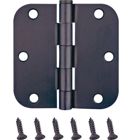 Prosource BH-102ORB-PS Door Hinge, Steel, Oil-Rubbed Bronze