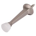 thumbnail image 1 of ProSource CL-208C-SN-PS Heavy-Duty Rigid Door Stop, 1 in Dia Base, 3 in Projection, Die-Cast Zinc & Plastic, 1 of 1