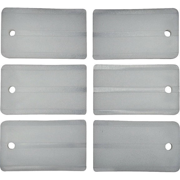 Prosource FE-S717-PS Shim, 1-7/8 in L, 1-3/32 in W, Plastic