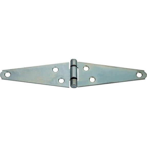 Prosource HSH-Z04-013L Heavy Duty Strap Hinge, 6 Hole, 4 in L, Steel