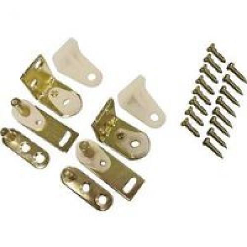 ProSource 2868263 Gravity Pivot Hinge, For Use With 3/4 to 1-3/8 in Thick Lightweight Louver or Cafe