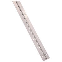 Prosource LR-027-PS Continuous Hinge, Steel, Brass