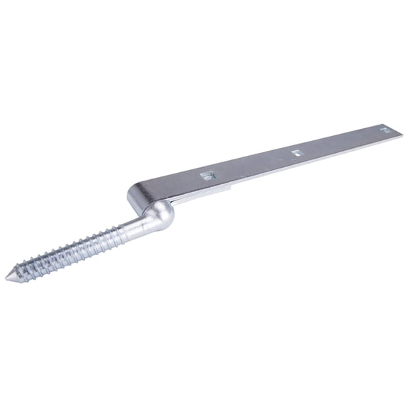 Prosource LR-090PS Screw Hook And Strap Hinges, Steel, 12" x 1-1/4"