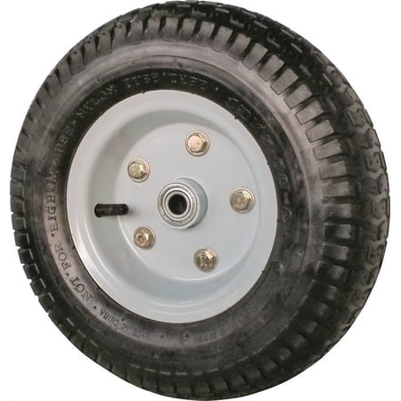 Prosource PR1356 Wheel with Tube, 320 lb Max Load, 13 in Dia Tire