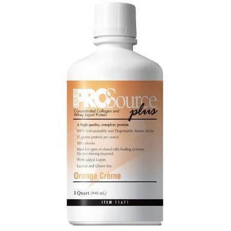 Prosource Plus Liquid Protein, Orange Cream, 32 oz 4 Pack