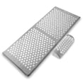 thumbnail image 1 of ProsourceFit Acupressure Mat and Pillow Set for Back/Neck Pain Relief and Muscle Relaxation, 1 of 6