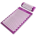 thumbnail image 1 of ProsourceFit Acupressure Mat and Pillow Set for Back/Neck Pain Relief and Muscle Relaxation, 1 of 8