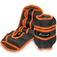 thumbnail image 1 of ProsourceFit Adjustable Ankle Weight Set of 2-15 lb, 10 lb, & 7 lb, 1 of 7