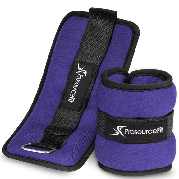 ProsourceFit Ankle Weights Set of 2 with Adjustable Comfort Fit