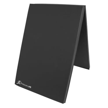 ProsourceFit Bi-Fold Thick Gymnastics Mat 6’x2’ for Exercise