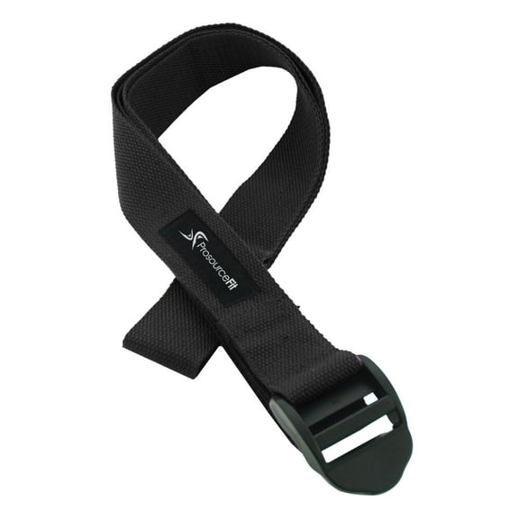 ProsourceFit Cinch Buckle Yoga Strap for Stretching & Support in Poses