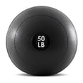 thumbnail image 1 of ProsourceFit Classic Slam Medicine Balls w/ Smooth Grip for Weighted Workouts,50 lb, 1 of 6