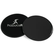 ProsourceFit Core Sliders Exercise Sliding Discs, Dual-Sided Set of 2 Core Gliders for Use on Any Surface at Home or Gym for Full-Body Workouts (choose your color)