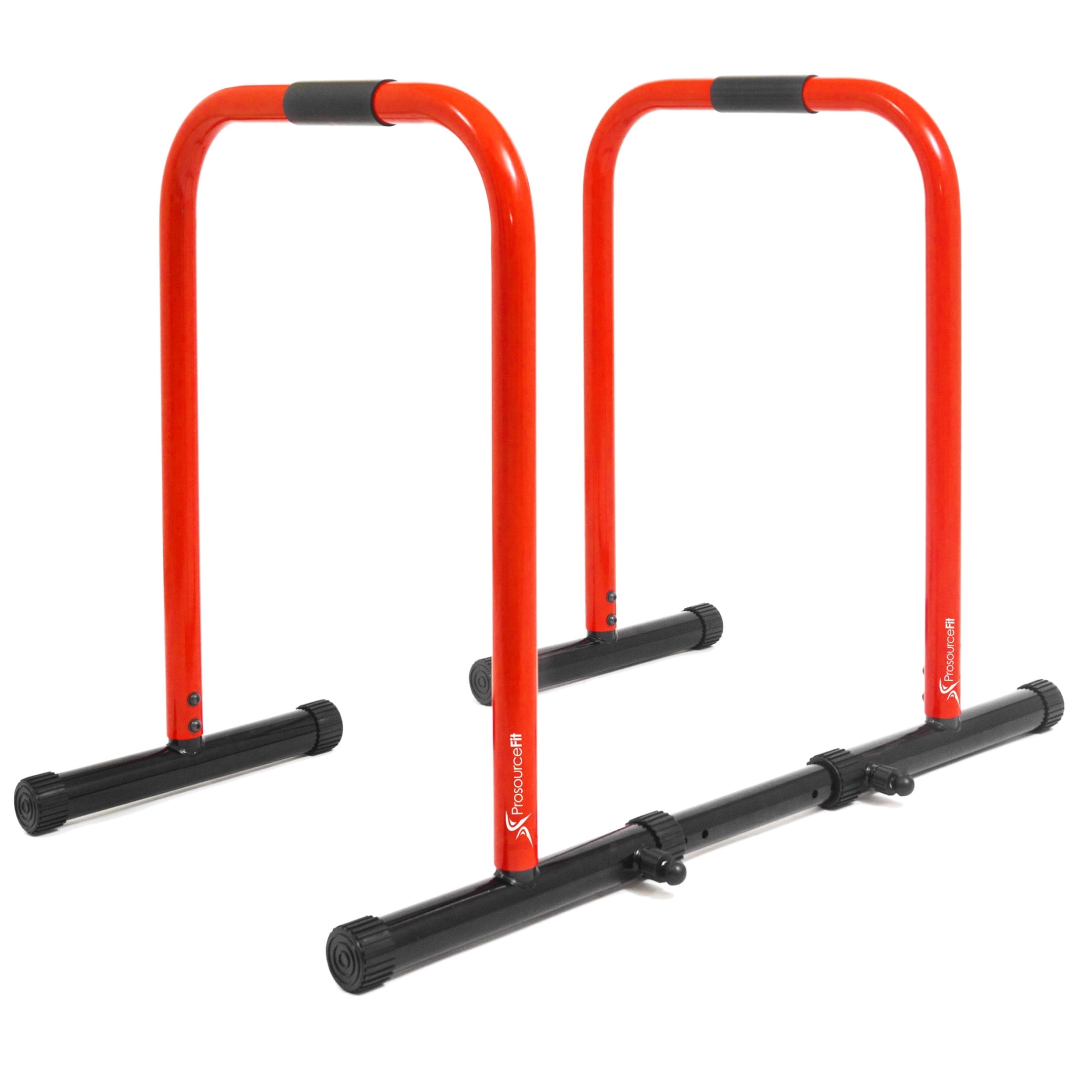 ProsourceFit Dip Station Body Press Bar, Adjustable Height, Safety
