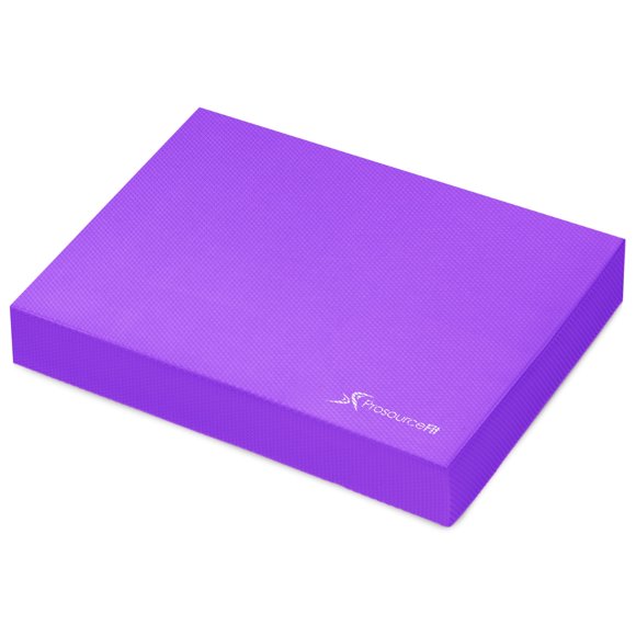 ProsourceFit Exercise Balance Pad made with Non-Slip Cushioned Foam 15.5"x 12.75"