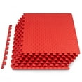 thumbnail image 1 of ProsourceFit Exercise Puzzle Mat ½ or 1-in with Non-Slip Traction on Checkered Surface, 1 of 7