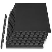ProsourceFit Extra Thick Puzzle Exercise Mat 1", EVA Foam Interlocking Tiles