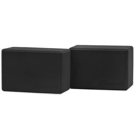 ProsourceFit Foam Yoga Blocks, Black