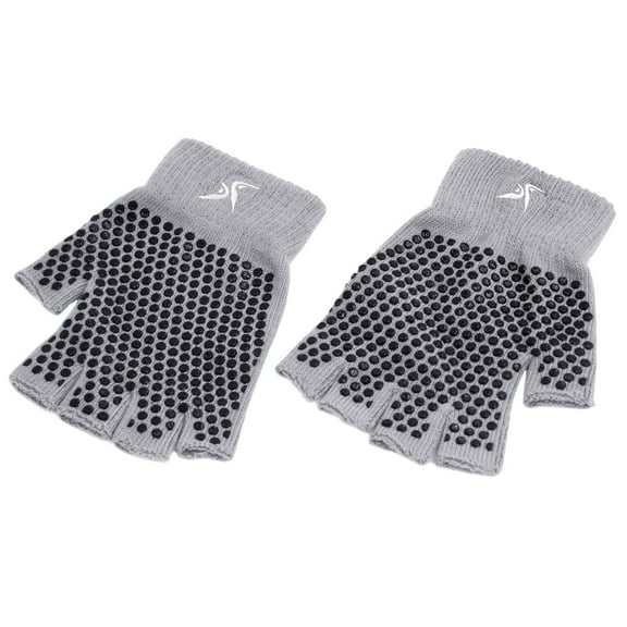 ProsourceFit Grippy Yoga Gloves, Non-Slip Fingerless Design