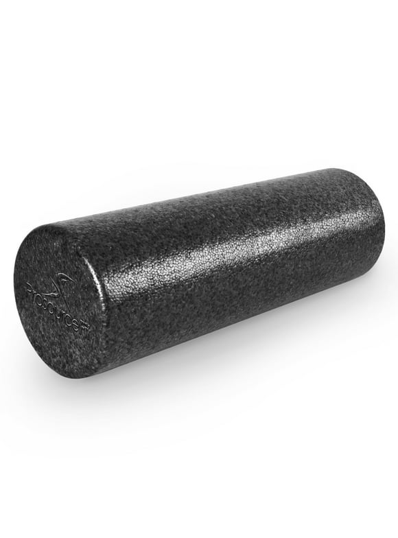 ProsourceFit High Density Foam Roller 18 -inches, Black