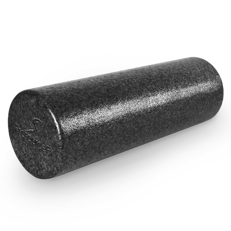 ProsourceFit, Foam Roller, 18x6-in, High-Density Black - Walmart.com