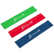 ProsourceFit Loop Resistance Bands Set of 3, 2-inch Wide