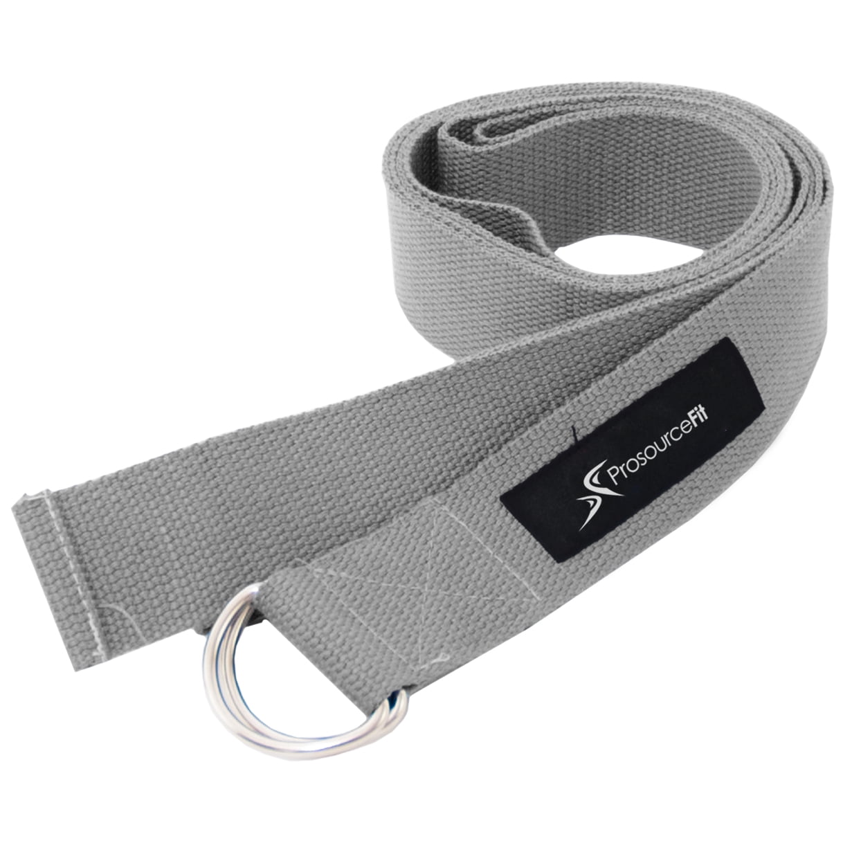 ProsourceFit Metal D-Ring Yoga Strap, Grey - Walmart.com