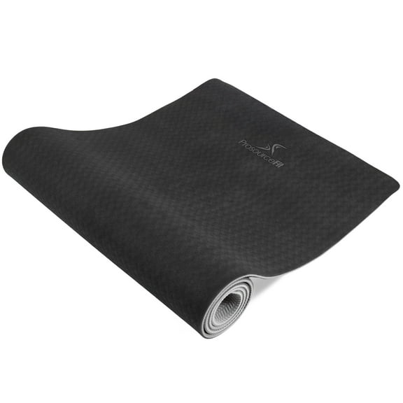 ProsourceFit Natura TPE Yoga Mat ¼-in Thick, 72-inch Long, Reversible