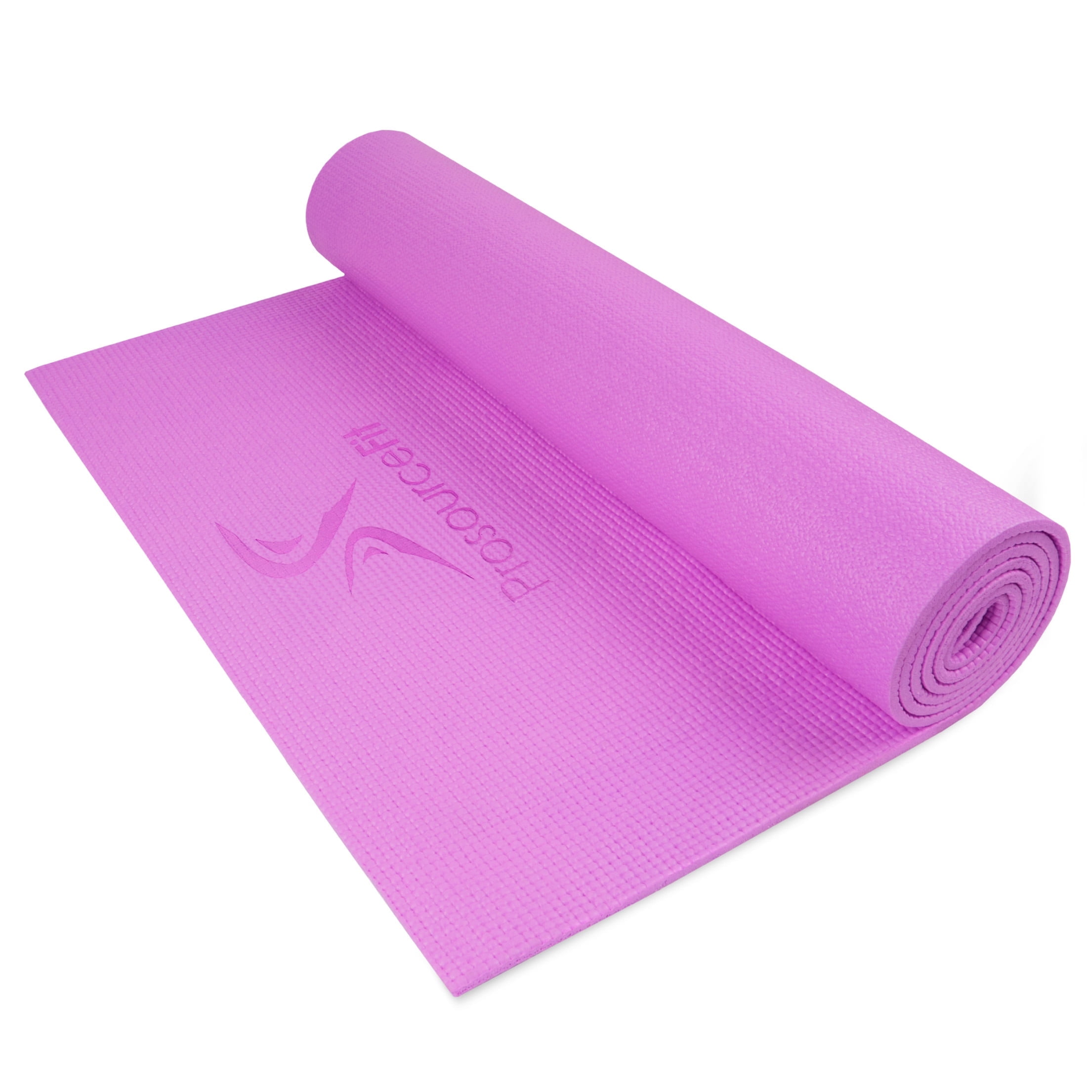 ProsourceFit Original Yoga Mat 1/4" Thick for Comfort & Stability