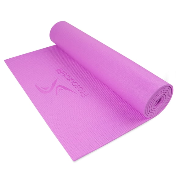 ProsourceFit Original Yoga Mat 1/4" Thick for Comfort & Stability